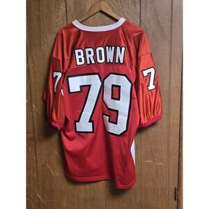 RedHawks Football Jersey #79 Brown – 2XL Made in USA